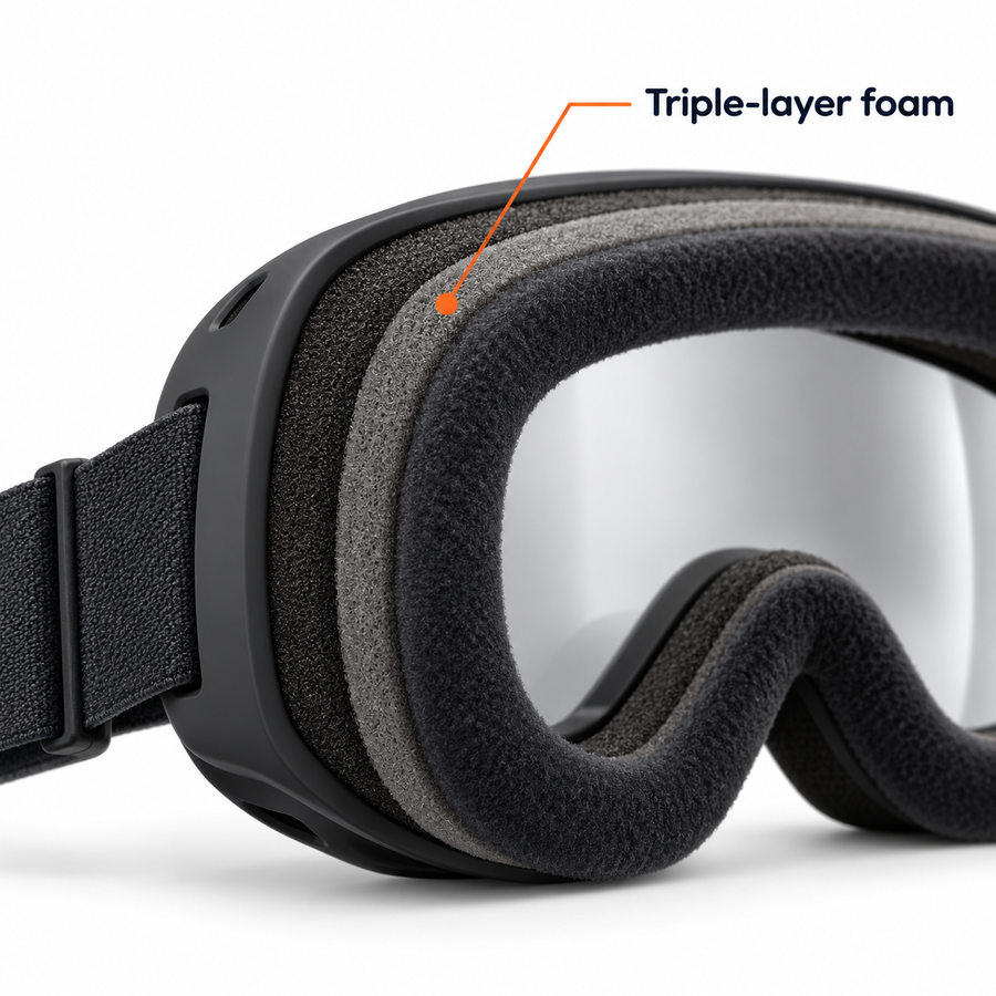 Comfort against your face — illustrative detail