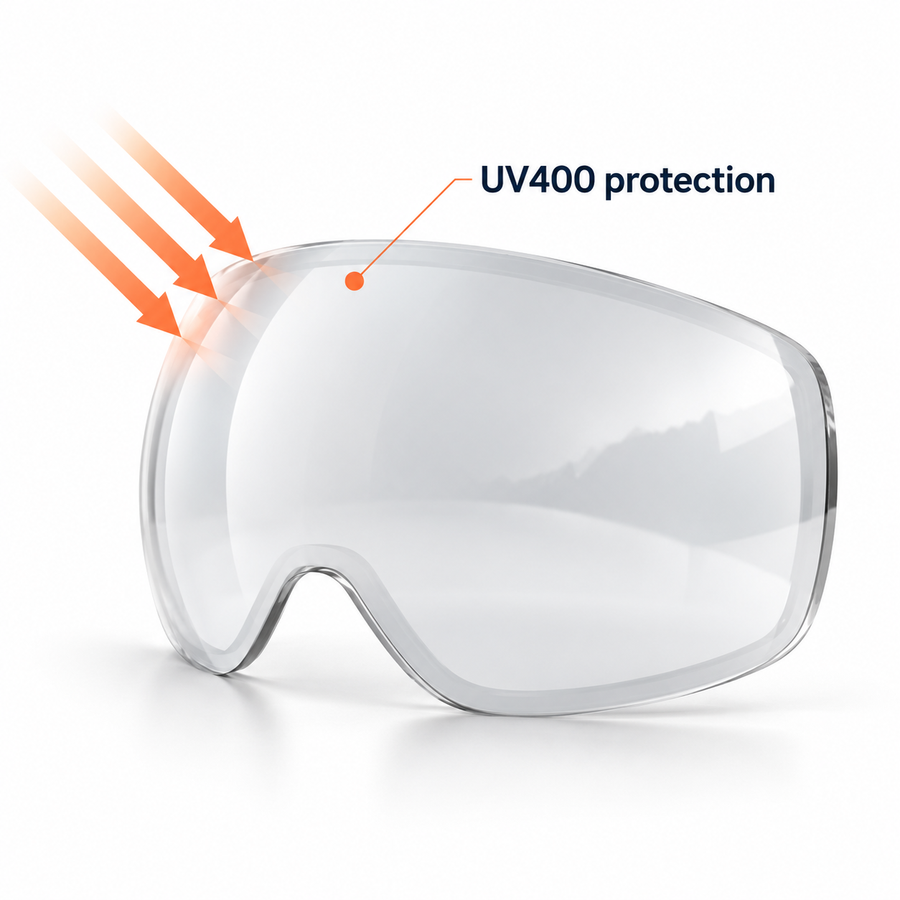 UV400 protection — illustrative detail