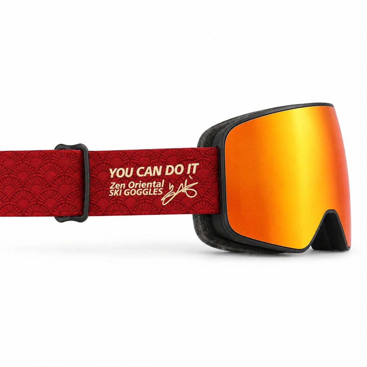 Halo 1 ski goggles – side view | Snowgest