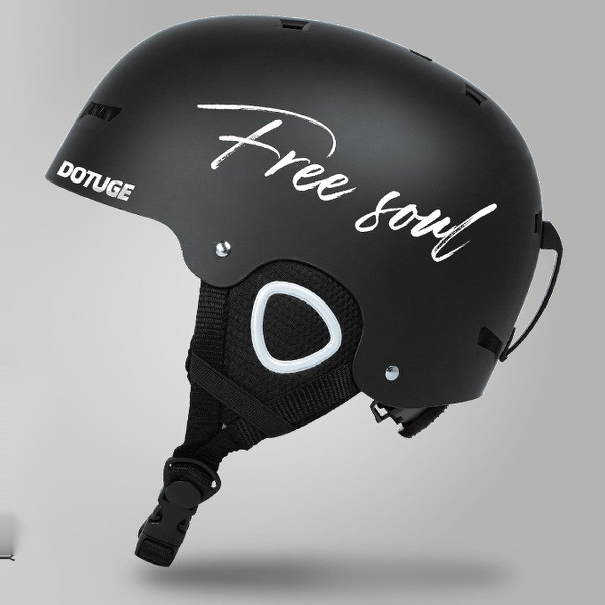Summit Ski Helmet | Snowgest-Black – Free Soul
